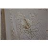 Image 2 : Embroidered Floral 100% Natural Silk Fabric w/ Fringe 48" x 48"