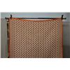 Image 2 : Woven Orange & White Area Rug 52" x 81"