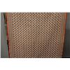Image 3 : Woven Orange & White Area Rug 52" x 81"