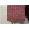 Image 5 : Qty 2 Misc Fabrics: Plaid & Black Solid Open-End Covers, Misc Sizes