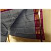 Image 6 : Floral Fabric Wrap or Throw w/ Fringe 216" x 48"