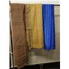 Image 1 : Qty 3 Fabric Sections, Misc Design & Sizes