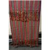 Image 3 : Indonesian Handwoven Textile w/ Fringe 28" x 102"