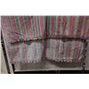 Image 3 : Striped Fabric Wrap or Throw w/ Fringe 50" x 86"