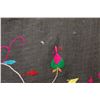 Image 5 : Katna's Kanthas Embroidered Floral Fabric Wrap or Throw 54" x 84"