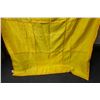 Image 4 : Katna's Kanthas Embroidered Yellow Fabric Wrap or Throw  60" x 40"