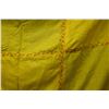 Image 5 : Katna's Kanthas Embroidered Yellow Fabric Wrap or Throw  60" x 40"