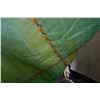 Image 6 : Katna's Kanthas Embroidered Yellow Fabric Wrap or Throw  60" x 40"