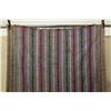 Image 2 : Striped Fabric Wrap or Throw w/ Fringe 52" x 85"