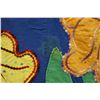 Image 5 : Applique Embroidered Floral Quilt 72" x 90"