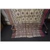 Image 4 : Floral Fabric Wrap or Throw w/ Fringe 51" x 96"