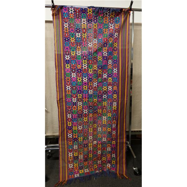 Geometric Shape Design Fabric Wrap or Throw 34" x 90"