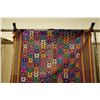 Image 2 : Geometric Shape Design Fabric Wrap or Throw 34" x 90"