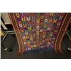 Image 4 : Geometric Shape Design Fabric Wrap or Throw 34" x 90"