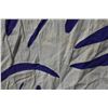 Image 10 : Applique Embroidered Floral Quilt or Cover 72" x 46"