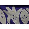 Image 6 : Applique Embroidered Floral Quilt or Cover 72" x 46"