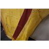 Image 10 : Embroidered Yellow Fabric Wrap or Throw  44" x 108"