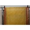 Image 2 : Embroidered Yellow Fabric Wrap or Throw  44" x 108"