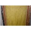 Image 3 : Embroidered Yellow Fabric Wrap or Throw  44" x 108"
