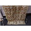 Image 4 : Floral Fabric Wrap or Throw 44" x 112"