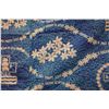 Image 5 : Japanese Kasuri Pattern No Matter Blue Fabric Throw 84" x 90"