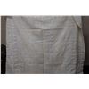 Image 3 : White Fabric Wrap or Throw 84" x 100"