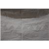 Image 6 : White Fabric Wrap or Throw 84" x 100"