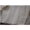 Image 9 : White Fabric Wrap or Throw 84" x 100"