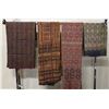 Image 1 : Qty 4 Fabric Sections, Open End, Misc Design & Sizes