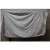 Image 11 : Floral Design Fabric Quilt or Throw 84" x 110"