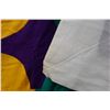Image 7 : Floral Design Fabric Quilt or Throw 84" x 110"