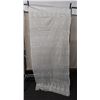 Image 1 : Mrignaynee White Fabric Wrap or Throw 40" x 94"