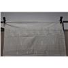 Image 2 : Mrignaynee White Fabric Wrap or Throw 40" x 94"