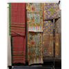 Image 1 : Qty 3 Fabric Sections, Misc Design & Sizes