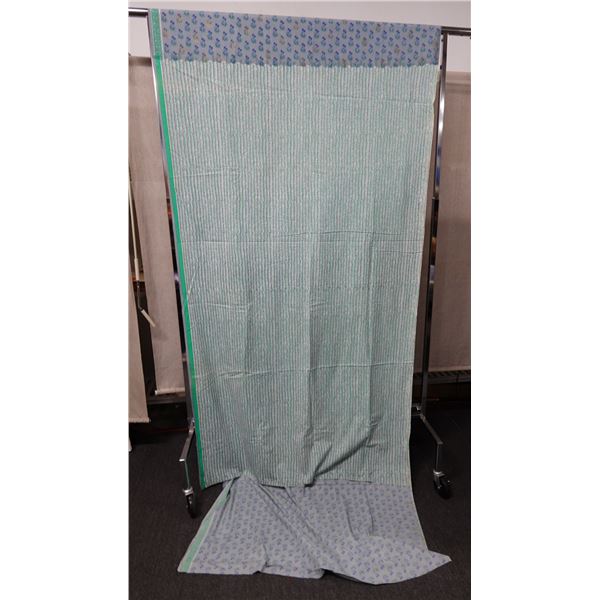 Floral Fabric Wrap or Throw 48" x 110"