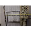 Image 10 : Qty 2 Fabric Wraps or Throws, Misc Design & Sizes