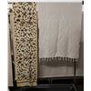 Image 1 : Qty 2 Fabric Wraps or Throws, Misc Design & Sizes