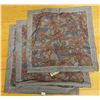 Image 1 : Qty 3 Floral Shinawatra 100% Thai Silk Cushion Covers 16" x 16"