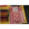 Image 12 : Qty 7 Fabric Sections, Misc Design & Sizes