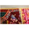 Image 7 : Qty 7 Fabric Sections, Misc Design & Sizes