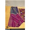 Image 2 : Qty Approx. 6 Fabric Sections, Misc Design & Sizes
