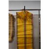 Image 3 : Qty 2 Fabric Wraps or Throws w/ Fringes, Misc Design & Sizes