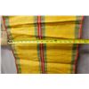 Image 6 : Qty 2 Fabric Wraps or Throws w/ Fringes, Misc Design & Sizes