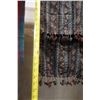 Image 10 : Qty 2 Fabric Wraps or Throws w/ Fringes, Misc Design & Sizes
