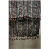 Image 3 : Qty 2 Fabric Wraps or Throws w/ Fringes, Misc Design & Sizes