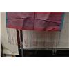 Image 6 : Qty 2 Fabric Wraps or Throws w/ Fringes, Misc Design & Sizes