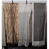 Image 1 : Qty 3 Fabric Sections, Misc Design & Sizes