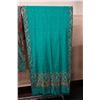 Image 2 : Qty 2 Fabric Wraps or Throws w/ Fringes, Misc Design & Sizes