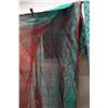Image 8 : Qty 2 Fabric Wraps or Throws w/ Fringes, Misc Design & Sizes