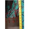 Image 9 : Qty 2 Fabric Wraps or Throws w/ Fringes, Misc Design & Sizes